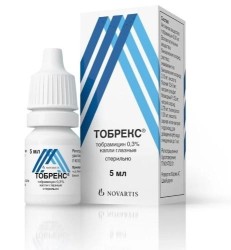 Тобрекс капли глазн. 0.3% 5 мл 1 шт.