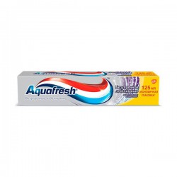 Зубная паста, Aquafresh (Аквафреш) 125 мл безупречное отбеливание