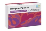 Лозартан Реневал, таблетки покрытые пленочной оболочкой 100 мг 30 шт