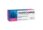 Лакосамид, таблетки покрытые пленочной оболочкой 50 мг 14 шт