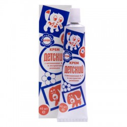 Крем детский с витаминами a и f и экстрактом ромашки 46 мл туба без футляра