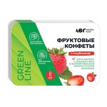 Конфеты фруктовые, ABC healthy food (АВС Хэлси Фуд) 12 г Бон пастиль фруктовая мякоть клубника (8 пастилок по 1.5 г)