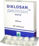 Диклозан форте, таблетки 500 мг 40 шт